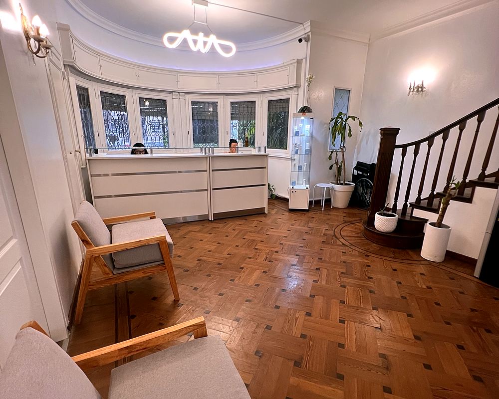 Recepción del Centro Médico Osler